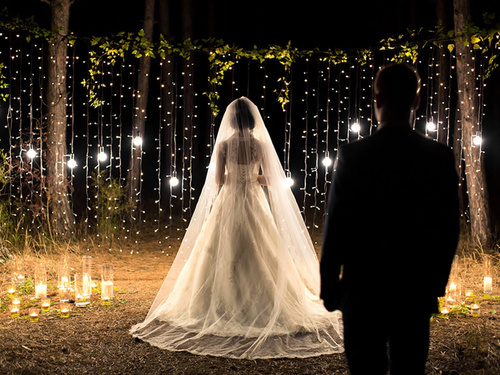 White LED decorative lights - 10 m