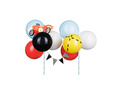 Balloon cake topper Autko - 1 set