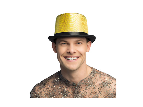 Kapelusz Caprice złoty