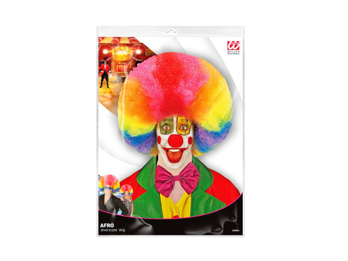 Peruka afro wysokiej jakości wielokolorowa