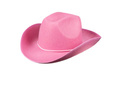 Kapelusz kowbojski różowy - 1 szt.
