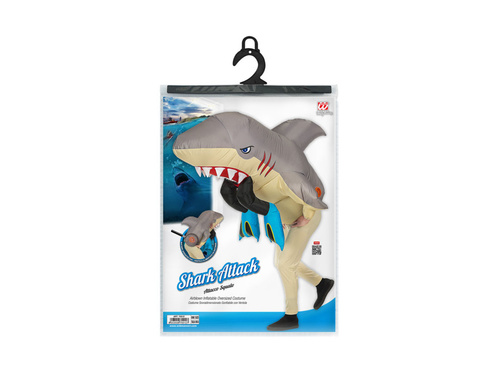 Dmuchany strój ataku rekina