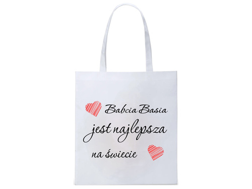Torba na zakupy z imieniem na dzień babci - 1 szt.
