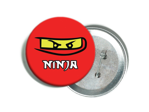 Przypinka Ninja - 1 szt.