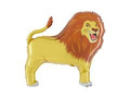 Balon foliowy Lew - 85 x 79 cm - 1 szt.