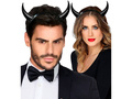 Devil black horns