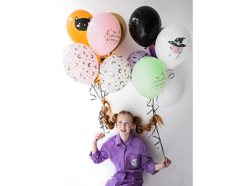 Hocus Pocus latex balloons for Halloween - 30 cm - 6 pcs.