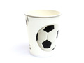 Paper cups Football - 250 ml - 6 pcs.