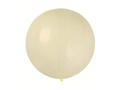 Giant balloon 85 cm in diameter - ecry pastel - 1 pc.