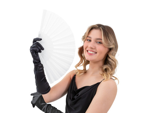 Wachlarz biały -  40 x 23 x 2 cm - 1 szt.