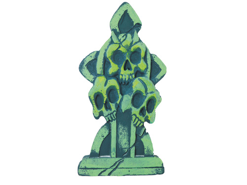  Headstone Skulls - 43x22 cm - 1 pc.