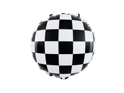 Balon foliowy Szachownica - 45 x 50 cm - 1 szt.