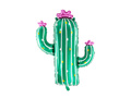 Foil balloon Cactus - 60 x 82 cm - 1 pc.