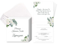 Comunion invitation card & envelope - 6 pcs