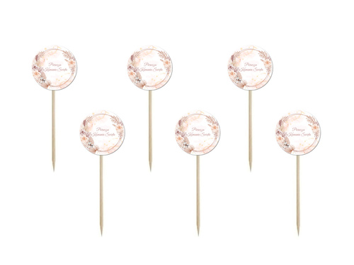 Partypicks Safari - 7 cm - 6 pcs