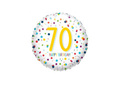 Balon foliowy konfetti - 70tka - 43 cm - 1 szt.