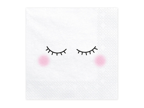 Smiley napkins - 33 cm - 20 pcs.