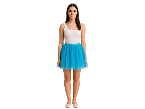 Spódniczka Tutu - niebieska - 40 cm - 1 szt