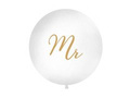 Giant balloon with Mr. printing - 1 meter - 1 pc.