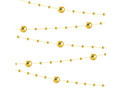 Gold pearl garland - 650 cm - 1 pcs.