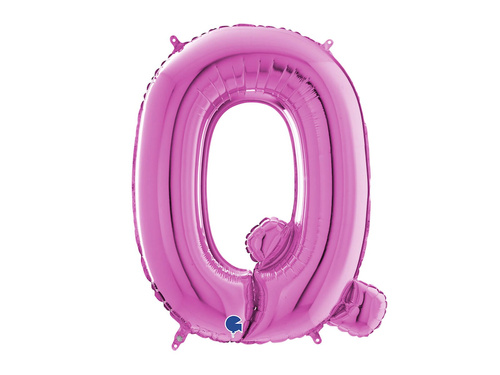 SuperShape Letter "Q" Pink Foil Balloon - 66 cm - 1 pc