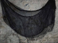 Black fabric - 76 x 228 cm