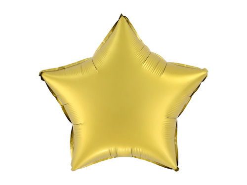 Gold Star Foil Balloon - 45 cm - 1 pcs