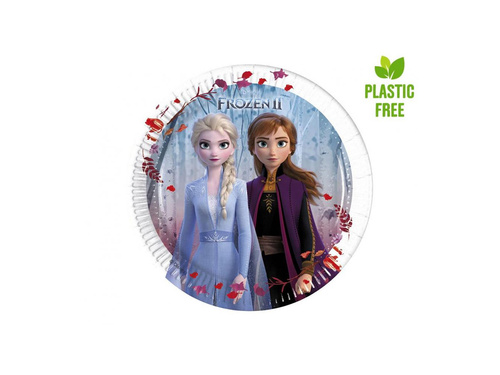 Birthday plates Frozen 2 - Ice Age 2 - 20 cm - 8 pcs.
