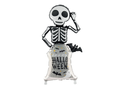 Skeleton Foil Balloon - 120,5 cm - 1 pc