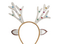 Reindeer gold horn headband - 1 pc