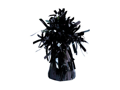 Obciążnik foliowy do balonów napełnionych helem - czarny - 170 g