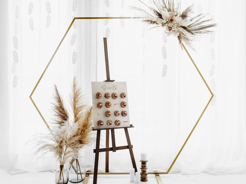 Wooden decoration Wall for donuts - 45 x 55 cm