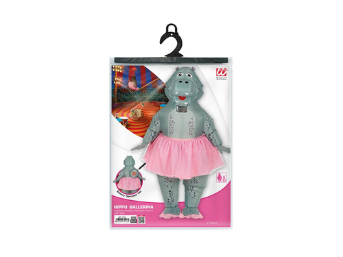 Dmuchany strój baletnicy hipopotama