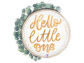Balon foliowy "Hello little one" - 62x65 cm - 1 szt.