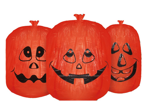Pumpkin Hanging Leaf bags - 20 pc