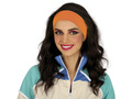 Headband Retro neon orange