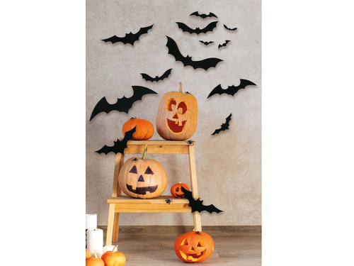 Paper bats stickers - 8 pcs.
