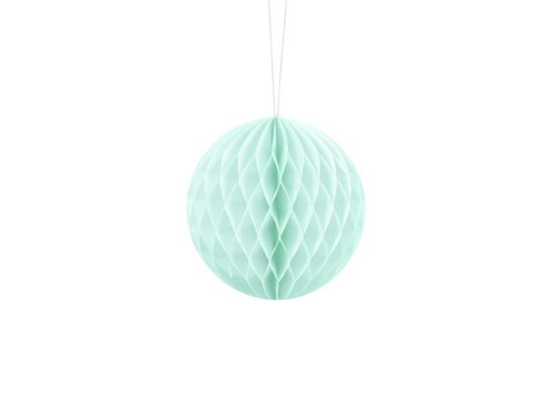 Hanging decoration ball light mint - 10 cm - 1 pcs.