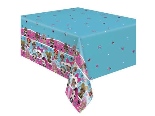 LOL Surprise birthday tablecloth - 137 x 213 cm - 1 pcs.
