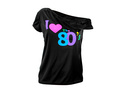 T-shirt I ❤️ the 80's