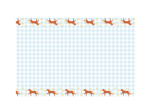 Horses Tablecover - 120 x 180 cm - 1 pc