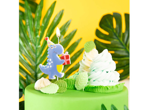 Birthday Candle Dinosaur