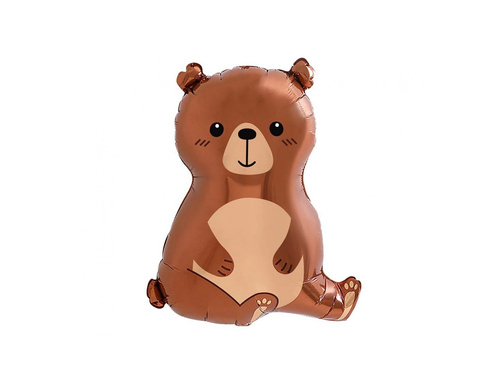 Balon foliowy Niedźwiadek - 50x40 cm - 1 szt.