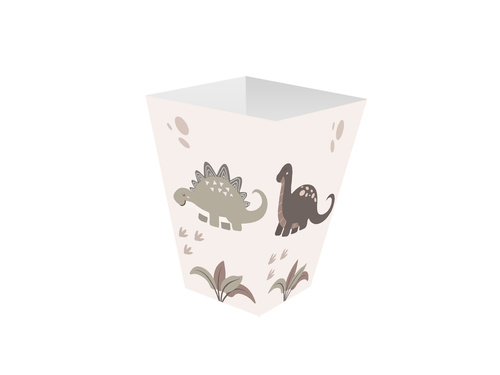 Dinosaurs popcorn boxes - 6 pcs.