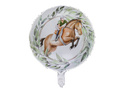 Balon foliowy Konik Jazda konna - 45 cm - 1 szt.