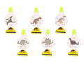 Trumpet whistles unrolled Dinosaurs - 6 pcs