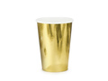 Gold cups - 220 ml - 6 pcs.