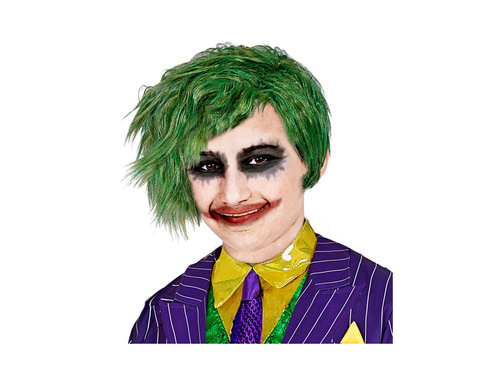 Peruka złego klauna w pudełku