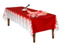 Halloween bloody tablecover - 137x275 cm - 1 pc