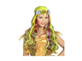 Peruka Flower Fairy z kwiatową opaską